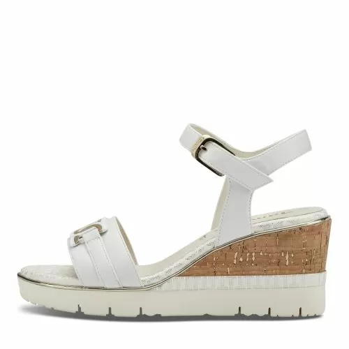 Women`s Sandals On Platform TAMARIS-1-28702-42-100 WHITE