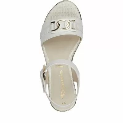 Women`s Sandals On Platform TAMARIS-1-28702-42-100 WHITE