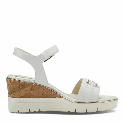 Women`s Sandals On Platform TAMARIS-1-28702-42-100 WHITE