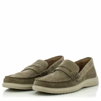 Мъжки МокасиниIMAC - 751161 LINK DOVE/BEIGE