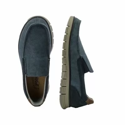 Мъжки МокасиниIMAC - 751800 BERIT BLUE/COGNAC
