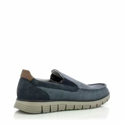 Мъжки МокасиниIMAC - 751800 BERIT BLUE/COGNAC