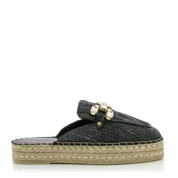 Дамски Равни Чехли CARLO FABIANI - 274-0031 BLACK/BEIGE