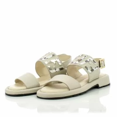 Дамски Равни Сандали CARLO FABIANI-111-E-5044 BEIGE