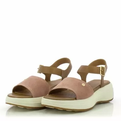 Дамски Сандали На Платформа GEOX-D550VA GEOX D SPHERICA ECUB-3 S Antique Rose/Camel 74