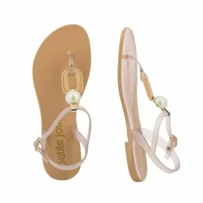 Дамски Плажни Сандали  PETITE JOLIE - PJ7068 NUDE