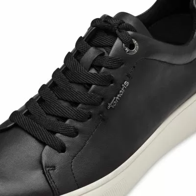 Woman`s Sneakers TAMARIS-1-23736-42-003 BLACK LEATHER