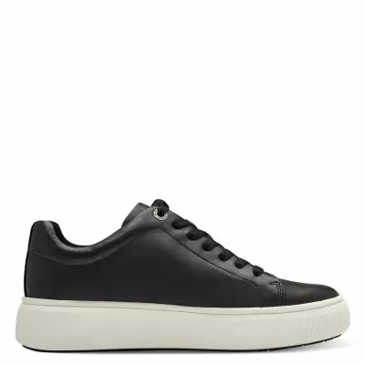 Woman`s Sneakers TAMARIS-1-23736-42-003 BLACK LEATHER