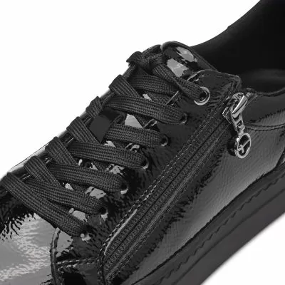 Woman`s Sneakers TAMARIS-1-23313-41-018 BLACK PATENT