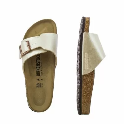Дамски Чехли Комфорт BIRKENSTOCK - 1026631 CATALIN PEARL WHITE