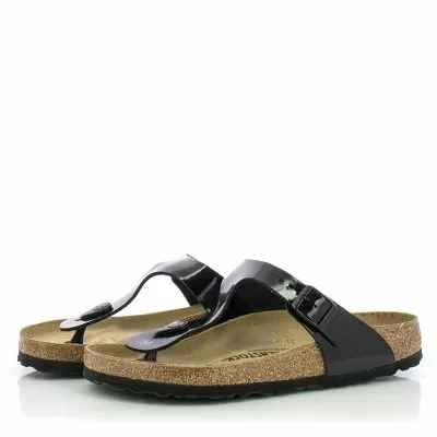 Дамски Чехли Комфорт BIRKENSTOCK - 43661 GIZEH BLACK