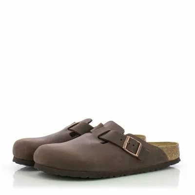 Мъжки Чехли Комфорт BIRKENSTOCK - 860133 BOSTON HABANA