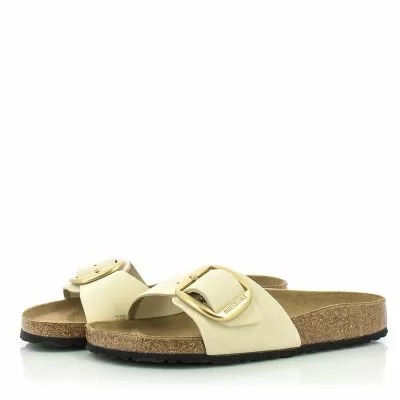 Дамски Чехли Комфорт BIRKENSTOCK - 1026604 MADRID ECRU