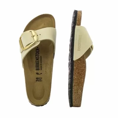 Дамски Чехли Комфорт BIRKENSTOCK - 1026604 MADRID ECRU