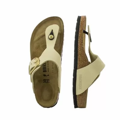 Дамски Чехли Комфорт BIRKENSTOCK - 1026605 GIZEH ECRU