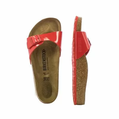 Дамски Чехли Комфорт BIRKENSTOCK - 1024060 MADRID RED