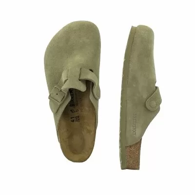 Мъжки Ежедневни Чехли BIRKENSTOCK - 1025788 BOSTON FADED KHAKI