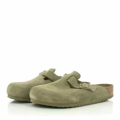 Мъжки Ежедневни Чехли BIRKENSTOCK - 1025788 BOSTON FADED KHAKI