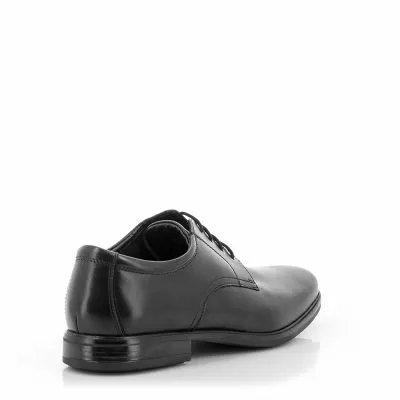 Мъжки Офис Обувки CLARKS - 26161285 HOWARD WALK BLACK LEATHER