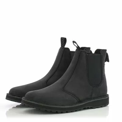 Мъжки Ежедневни Боти CLARKS - 26179715 SOLSBURY EASY BLACK LEATHER