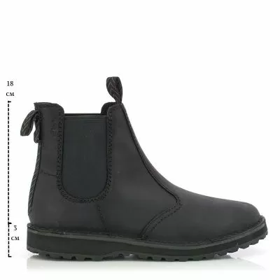 Мъжки Ежедневни Боти CLARKS - 26179715 SOLSBURY EASY BLACK LEATHER