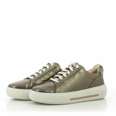 Дамски Сникърс CLARKS - 26178843 HOLLYHOCK WALK METALLIC