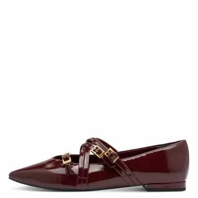 Балерини  TAMARIS - 1-22160-45-568 MERLOT PATENT