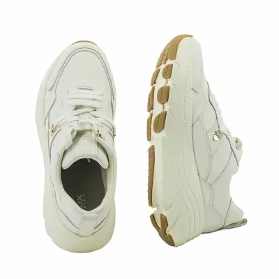 Дамски Сникърс GEOX - D36UFE D DIAMANTA WHITE