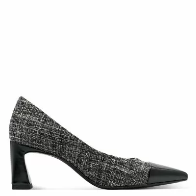 Токчета TAMARIS - 1-22466-45-009 BLACK/WHITE