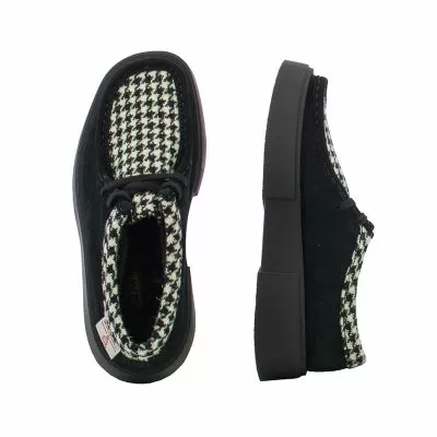 Дамски Ежедневни CLARKS - 26184945 TORVIEW W BLACK TWEEDCOMBI