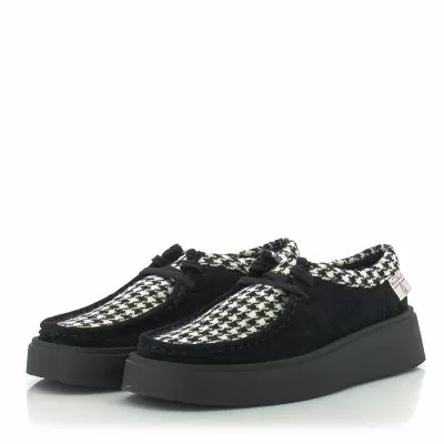 Дамски Ежедневни CLARKS - 26184945 TORVIEW W BLACK TWEEDCOMBI