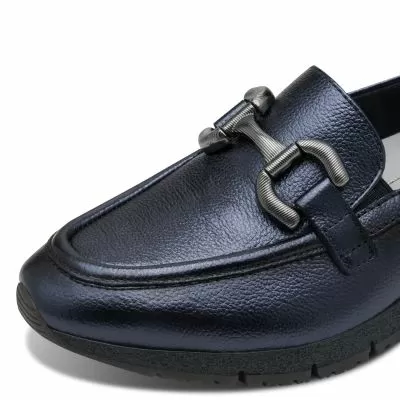 Дамски Лоуфър TAMARIS - 1-24711-42-824 NAVY METALLIC