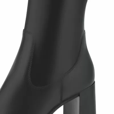 Ботуши На Ток TAMARIS - 1-25517-41-001 BLACK