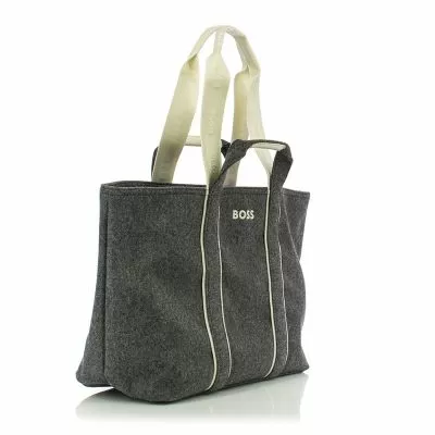 Ежедневни Чанти BOSS - 50552483 PALMAH TOTE WL DARK GREY