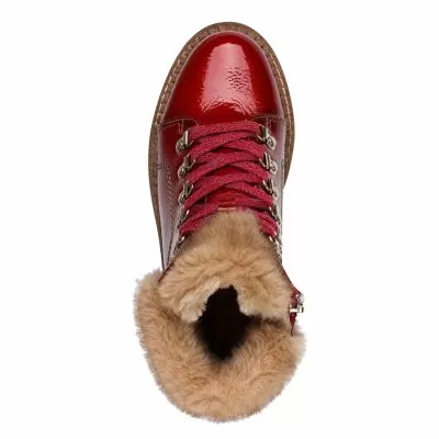 Дамски Равни Боти TAMARIS - 1-26264-43-524 RED PATENT