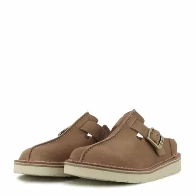 Сабо CLARKS - 26184168 SOLSBURY MULE DARK SAND