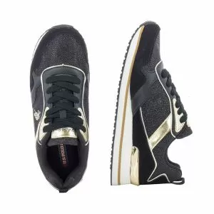 Дамски Сникърс  U.S. POLO - FEY003A SHINY -BLK