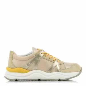 Дамски сникърс GEOX - d02gda-taupe201