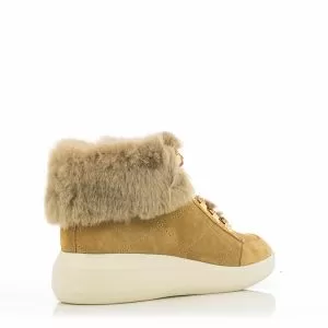 Дамски спортни боти GEOX - d04apc-camel/beige202
