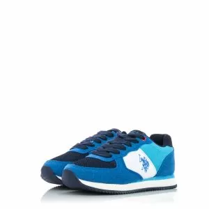 Детски сникърс момче U.S. POLO - nobik4045-blue202