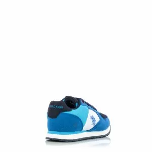 Детски сникърс момче U.S. POLO - nobik4045-blue202