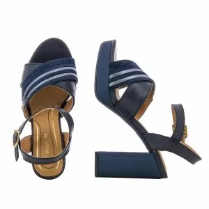 Дамски сандали на ток WRANGLER - 01591-navy201