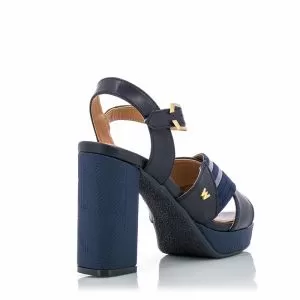 Дамски сандали на ток WRANGLER - 01591-navy201
