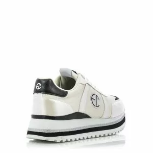Дамски Сникърс  ENRICO COVERI - ECW123755 WHITE BLACK