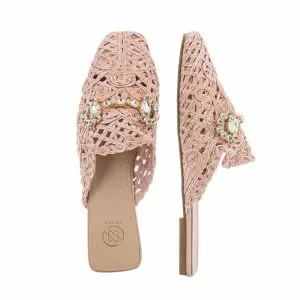 Дамски Равни Чехли  ERYNN - GG-34  PINK