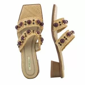 Чехли На Ток  CORINA - M2270  NATURAL