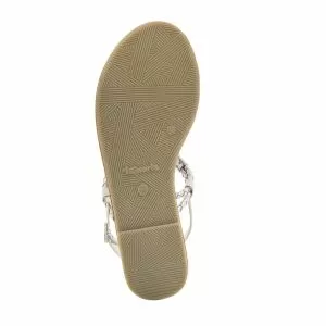 Дамски Равни Сандали   TAMARIS - 1-1-28135-28 911   SILVER/WHITE