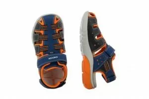 Детски сандали момче GEOX - j929dd-navy/orangess19