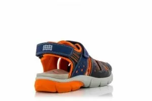 Детски сандали момче GEOX - j929dd-navy/orangess19
