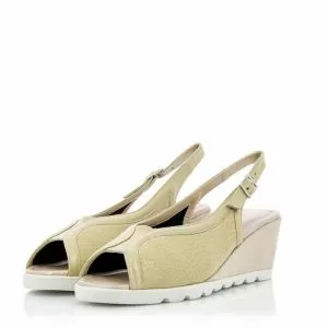 Дамски Сандали Комфорт   COMFORT SHOES - 721E SALAVATO BEIGE